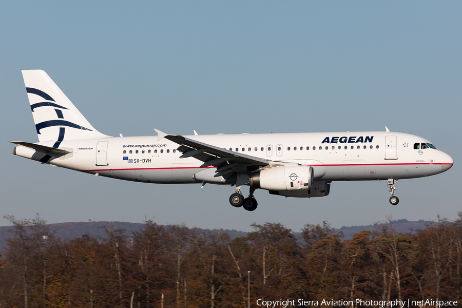 Aegean Airlines Airbus A320-232 (SX-DVH) | Photo 323168