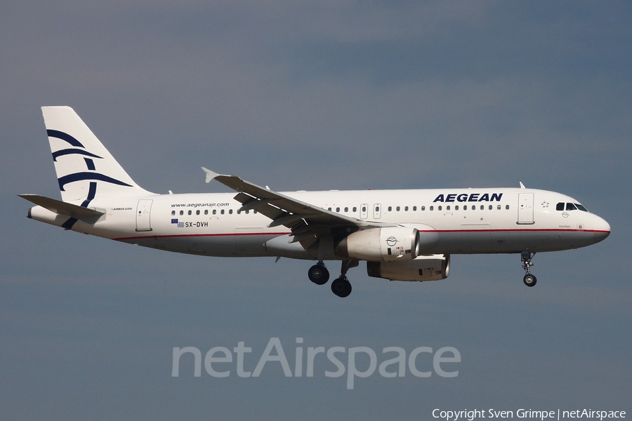Aegean Airlines Airbus A320-232 (SX-DVH) | Photo 257696