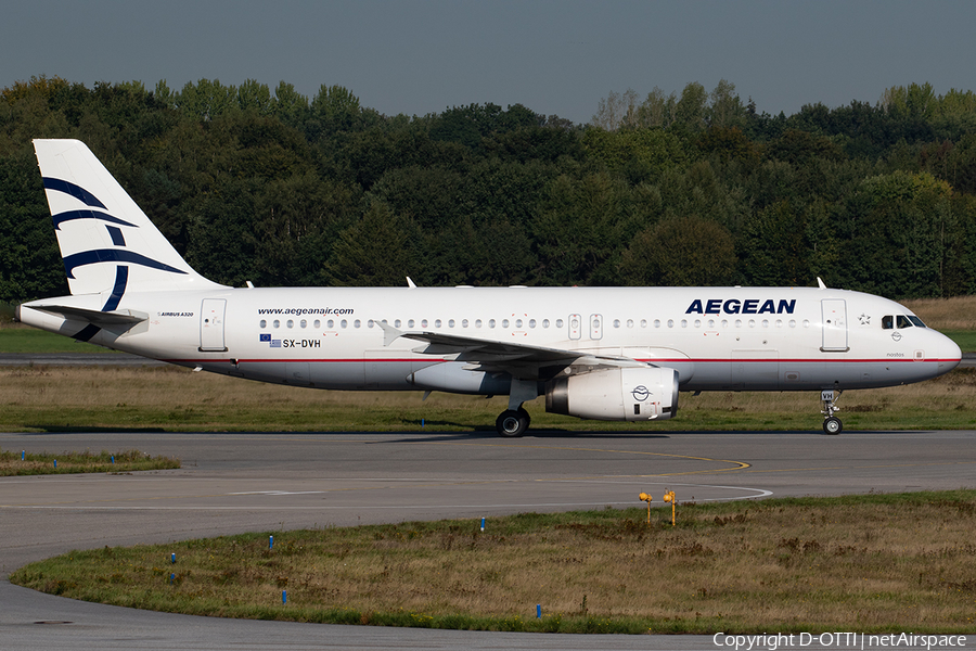Aegean Airlines Airbus A320-232 (SX-DVH) | Photo 402248