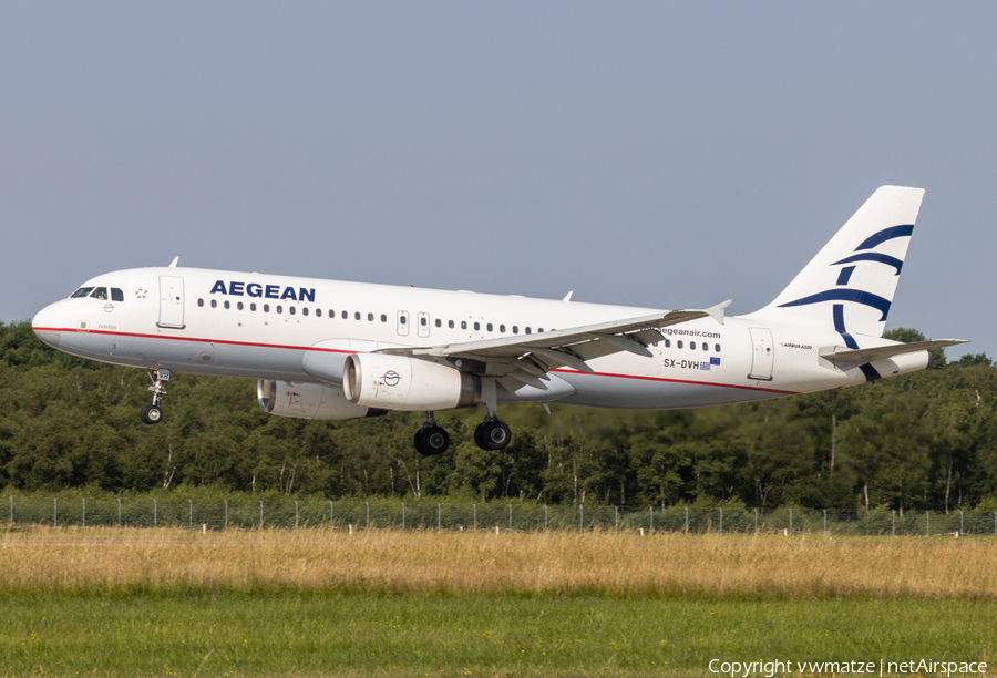 Aegean Airlines Airbus A320-232 (SX-DVH) | Photo 456173