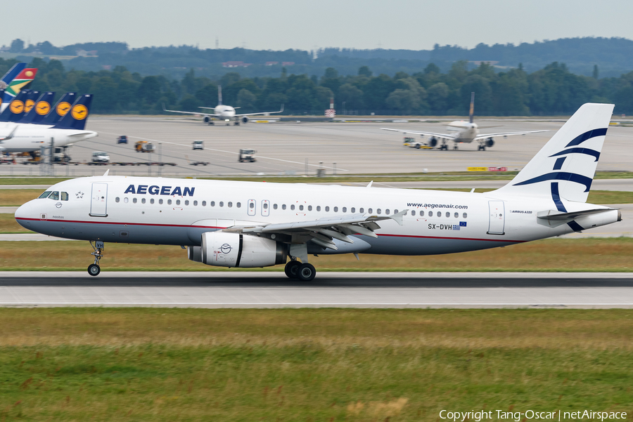 Aegean Airlines Airbus A320-232 (SX-DVH) | Photo 473629