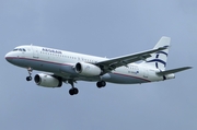 Aegean Airlines Airbus A320-232 (SX-DVH) at  Warsaw - Frederic Chopin International, Poland