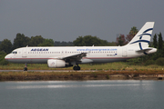 Aegean Airlines Airbus A320-232 (SX-DVJ) at  Corfu - International, Greece