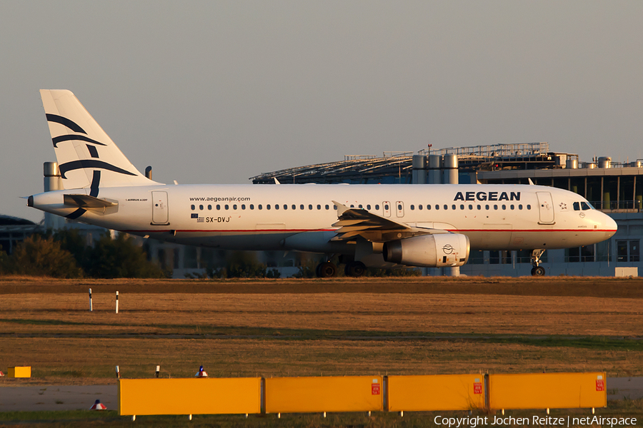 Aegean Airlines Airbus A320-232 (SX-DVJ) | Photo 124808