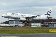 Aegean Airlines Airbus A320-232 (SX-DVJ) at  Hamburg - Fuhlsbuettel (Helmut Schmidt), Germany