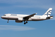 Aegean Airlines Airbus A320-232 (SX-DVK) at  Barcelona - El Prat, Spain