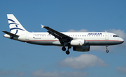 Aegean Airlines Airbus A320-232 (SX-DVK) at  Brussels - International, Belgium