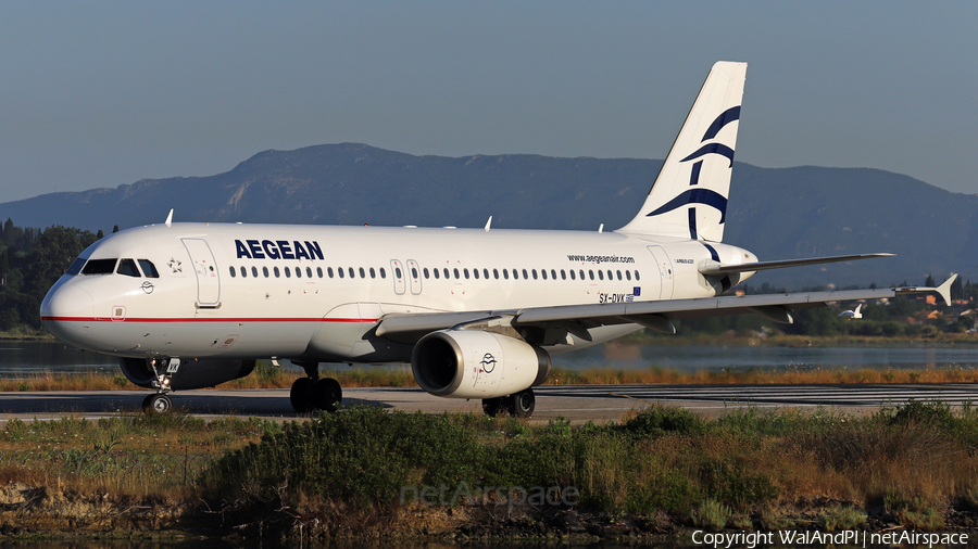 Aegean Airlines Airbus A320-232 (SX-DVK) | Photo 456496