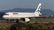 Aegean Airlines Airbus A320-232 (SX-DVK) at  Corfu - International, Greece