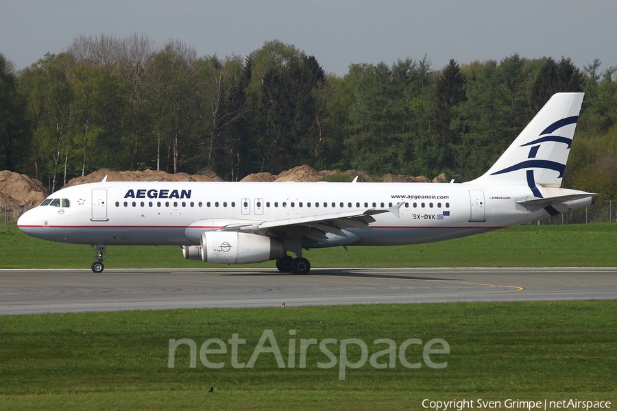 Aegean Airlines Airbus A320-232 (SX-DVK) | Photo 241297