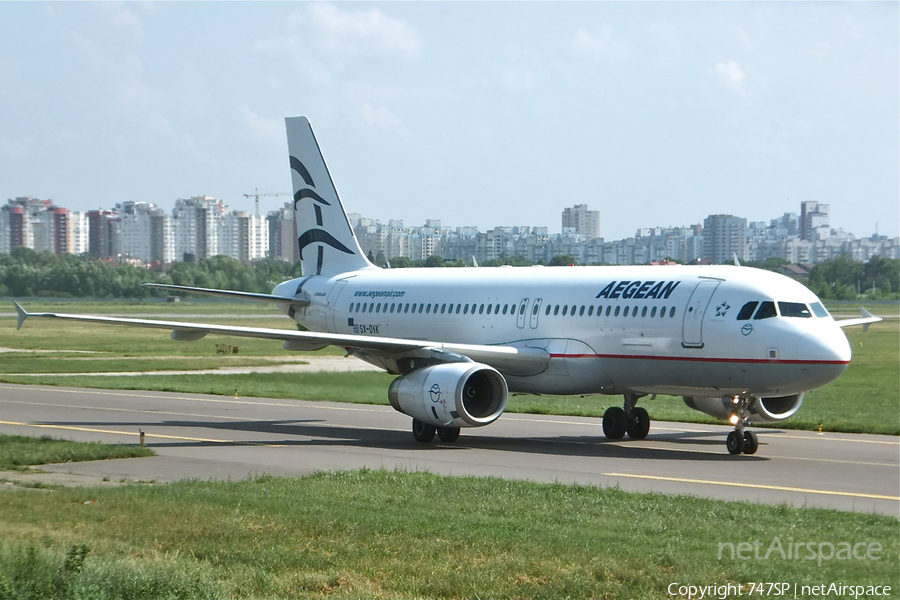 Aegean Airlines Airbus A320-232 (SX-DVK) | Photo 46238