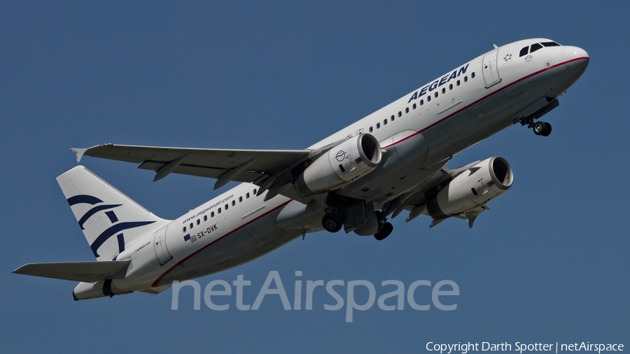 Aegean Airlines Airbus A320-232 (SX-DVK) | Photo 230035