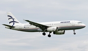 Aegean Airlines Airbus A320-232 (SX-DVK) at  Warsaw - Frederic Chopin International, Poland