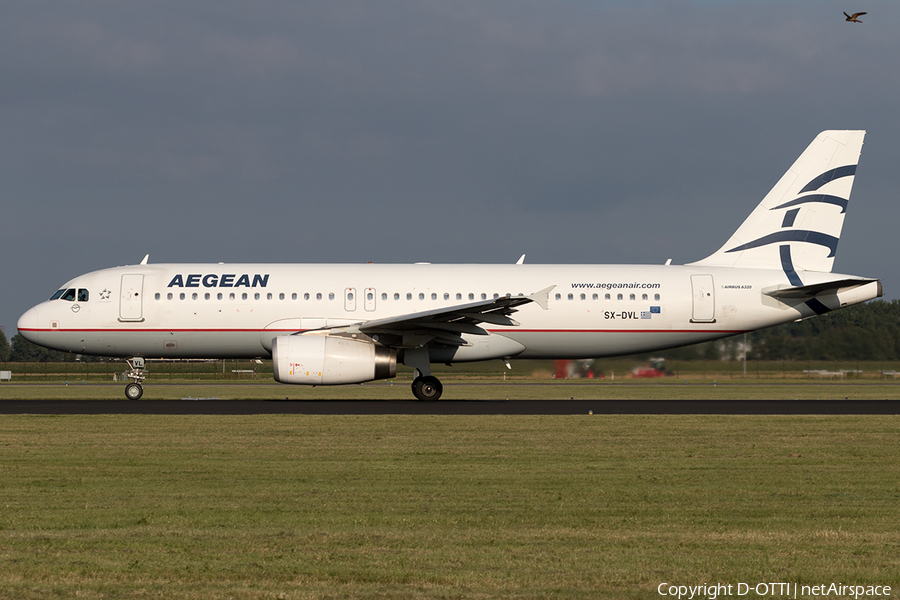 Aegean Airlines Airbus A320-232 (SX-DVL) | Photo 140801