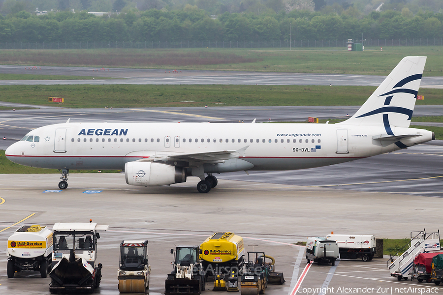 Aegean Airlines Airbus A320-232 (SX-DVL) | Photo 412334