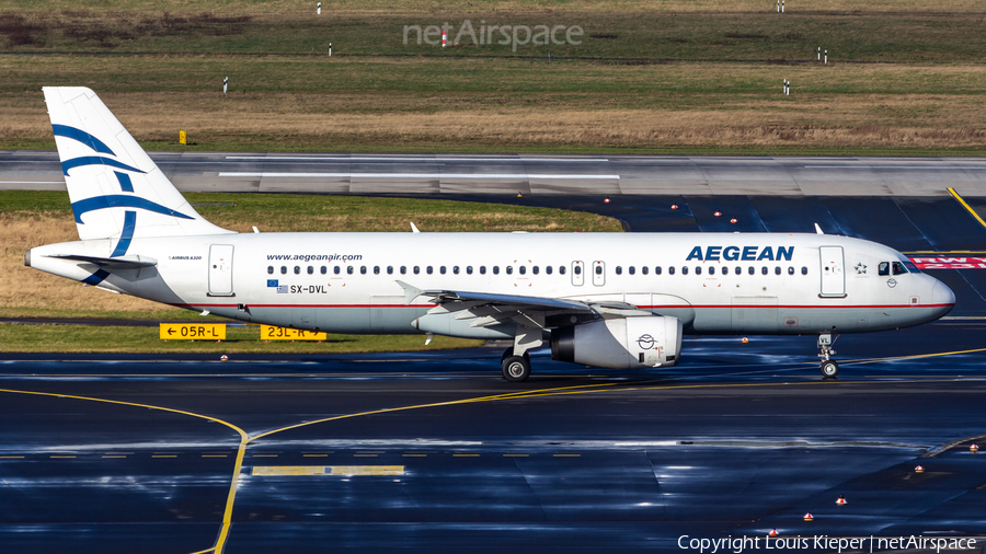 Aegean Airlines Airbus A320-232 (SX-DVL) | Photo 489068