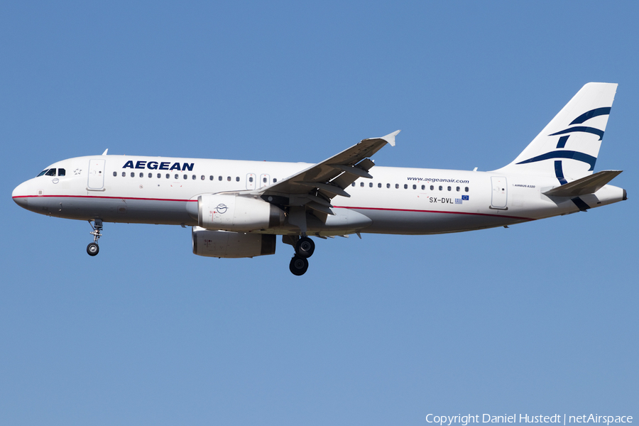 Aegean Airlines Airbus A320-232 (SX-DVL) | Photo 527750