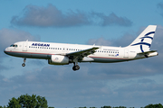 Aegean Airlines Airbus A320-232 (SX-DVL) at  Hamburg - Fuhlsbuettel (Helmut Schmidt), Germany