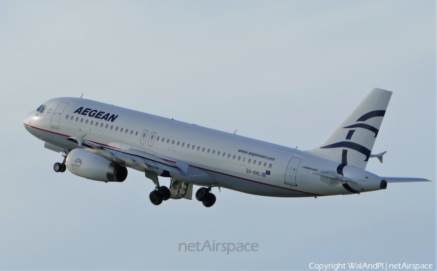 Aegean Airlines Airbus A320-232 (SX-DVL) | Photo 447577