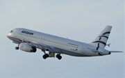 Aegean Airlines Airbus A320-232 (SX-DVL) at  Warsaw - Frederic Chopin International, Poland