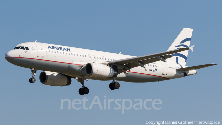 Aegean Airlines Airbus A320-232 (SX-DVM) | Photo 156891