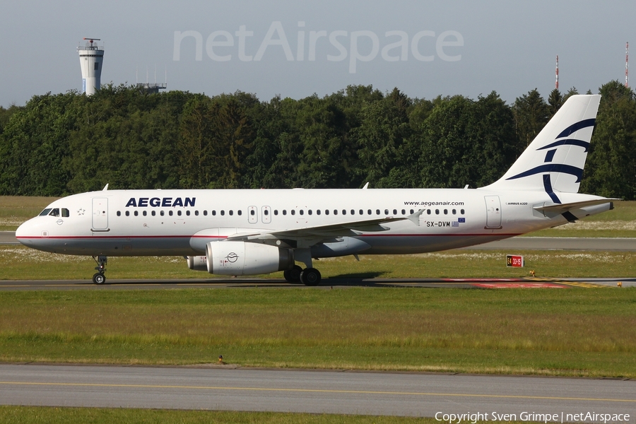Aegean Airlines Airbus A320-232 (SX-DVM) | Photo 516012