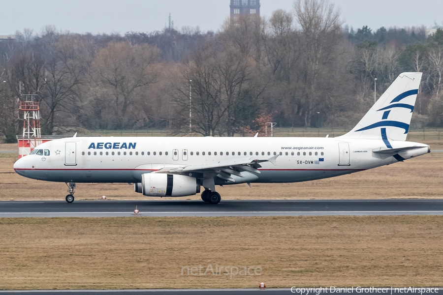 Aegean Airlines Airbus A320-232 (SX-DVM) | Photo 102749