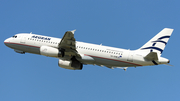 Aegean Airlines Airbus A320-232 (SX-DVM) at  Warsaw - Frederic Chopin International, Poland