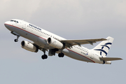 Aegean Airlines Airbus A320-232 (SX-DVN) at  Berlin Brandenburg, Germany