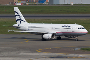 Aegean Airlines Airbus A320-232 (SX-DVN) at  Brussels - International, Belgium