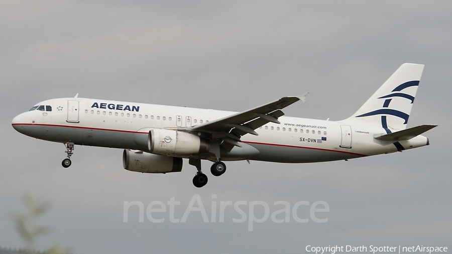 Aegean Airlines Airbus A320-232 (SX-DVN) | Photo 212315