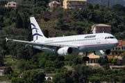 Aegean Airlines Airbus A320-232 (SX-DVN) at  Corfu - International, Greece