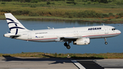 Aegean Airlines Airbus A320-232 (SX-DVN) at  Corfu - International, Greece