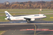 Aegean Airlines Airbus A320-232 (SX-DVN) at  Dusseldorf - International, Germany