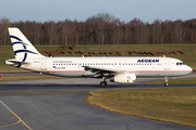 Aegean Airlines Airbus A320-232 (SX-DVN) at  Hamburg - Fuhlsbuettel (Helmut Schmidt), Germany