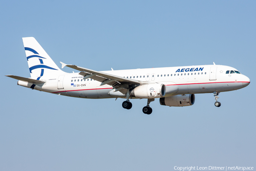 Aegean Airlines Airbus A320-232 (SX-DVN) | Photo 437518
