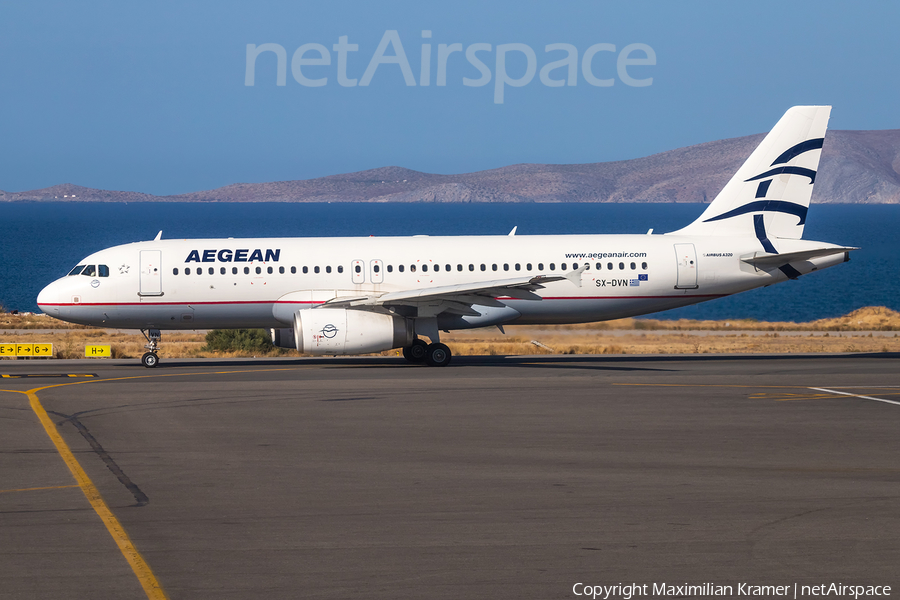 Aegean Airlines Airbus A320-232 (SX-DVN) | Photo 523799