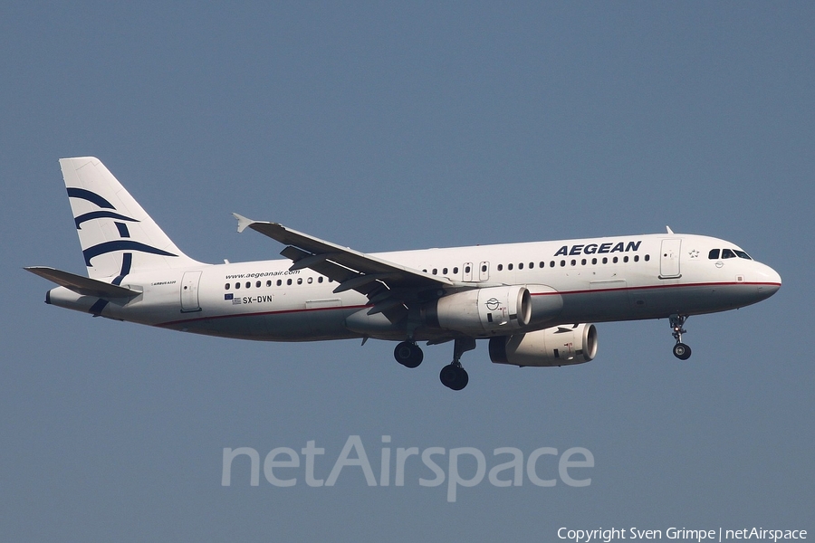Aegean Airlines Airbus A320-232 (SX-DVN) | Photo 83998