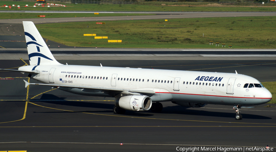 Aegean Airlines Airbus A321-231 (SX-DVO) | Photo 117722