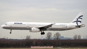 Aegean Airlines Airbus A321-231 (SX-DVO) at  Dusseldorf - International, Germany