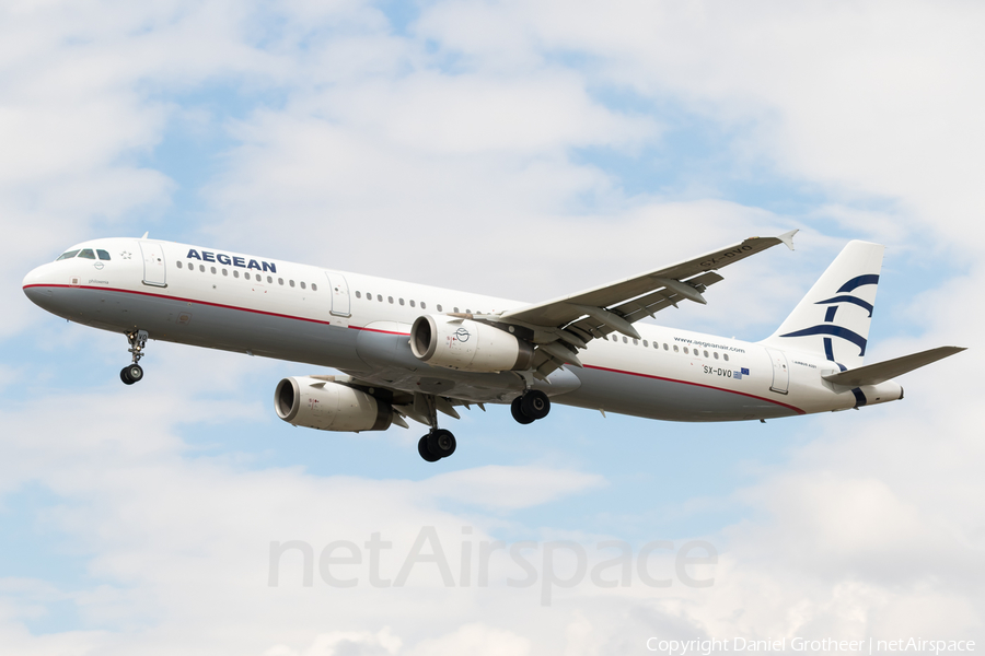 Aegean Airlines Airbus A321-231 (SX-DVO) | Photo 186658