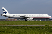 Aegean Airlines Airbus A321-232 (SX-DVP) at  Amsterdam - Schiphol, Netherlands