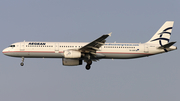 Aegean Airlines Airbus A321-232 (SX-DVP) at  Corfu - International, Greece