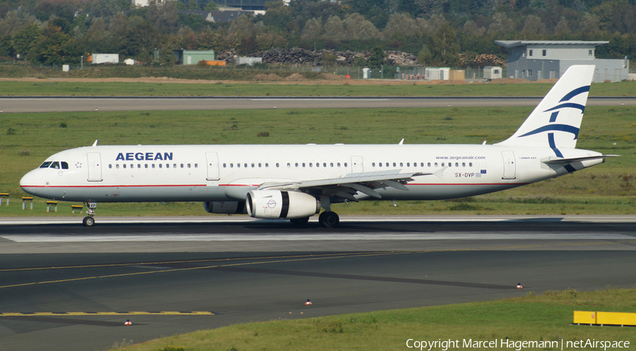 Aegean Airlines Airbus A321-232 (SX-DVP) | Photo 111894