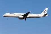 Aegean Airlines Airbus A321-232 (SX-DVP) at  London - Heathrow, United Kingdom