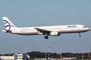 Aegean Airlines Airbus A321-232 (SX-DVP) at  Milan - Malpensa, Italy