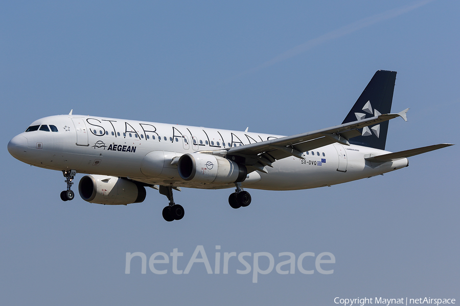 Aegean Airlines Airbus A320-232 (SX-DVQ) | Photo 198664