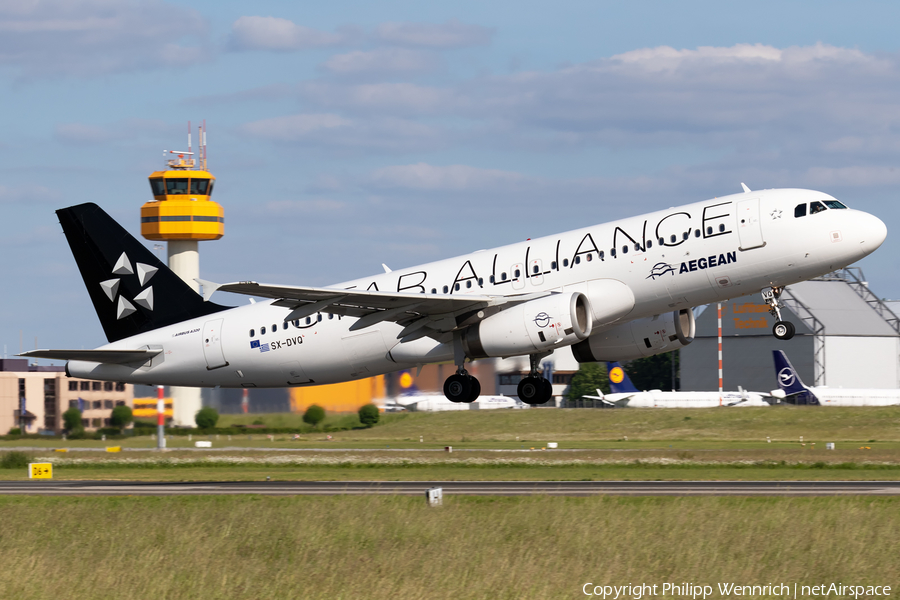 Aegean Airlines Airbus A320-232 (SX-DVQ) | Photo 452943