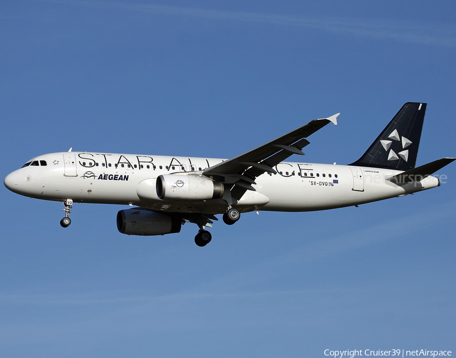 Aegean Airlines Airbus A320-232 (SX-DVQ) | Photo 562735