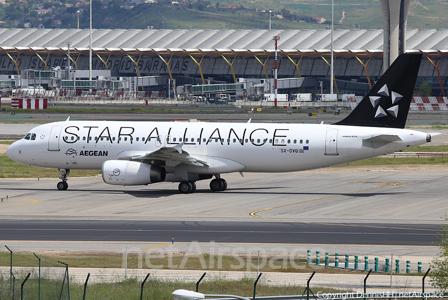 Aegean Airlines Airbus A320-232 (SX-DVQ) | Photo 387687